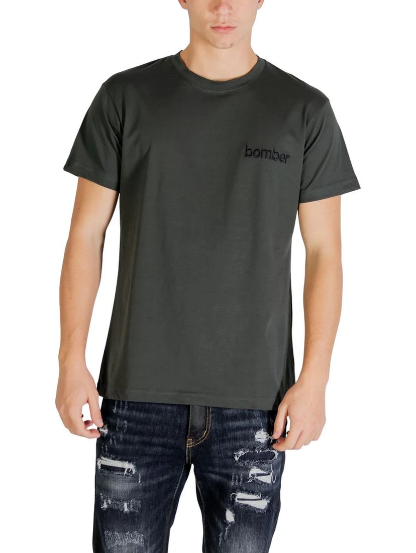 Green Cotton T-Shirt