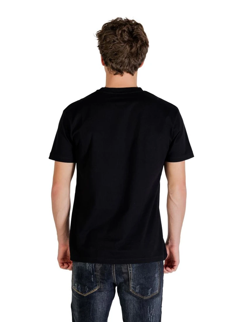 Black Cotton T-Shirt