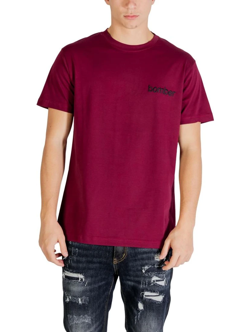 Bordeaux Cotton T-Shirt