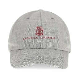 Gray Linen Cap (Baseball Hat)