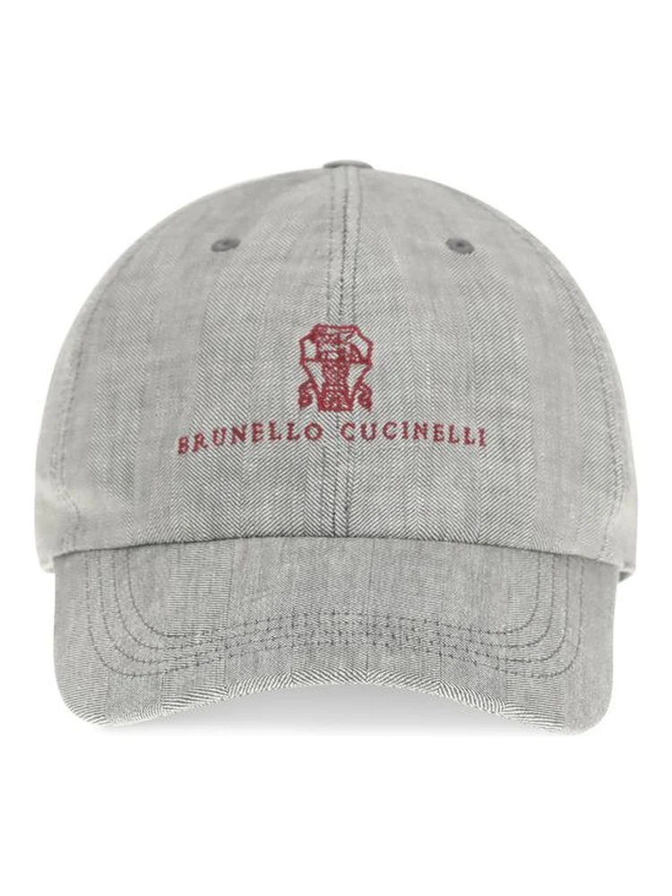 Gray Linen Cap (Baseball Hat)