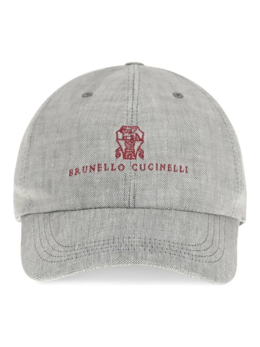Gray Linen Cap (Baseball Hat)