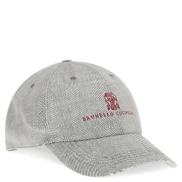 Gray Linen Cap (Baseball Hat)