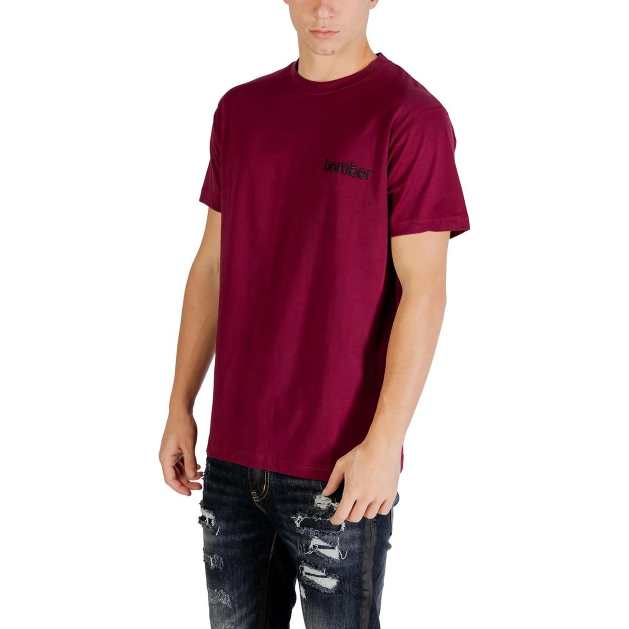 Bordeaux Cotton T-Shirt