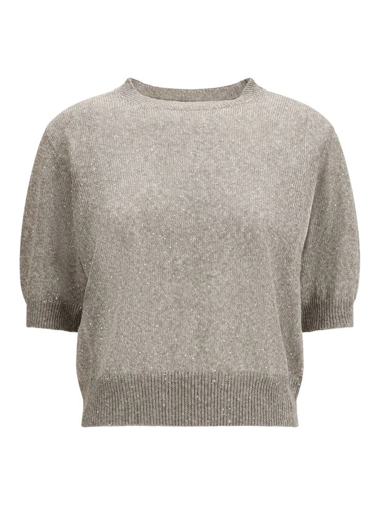 Brown Cotton Sweatshirt