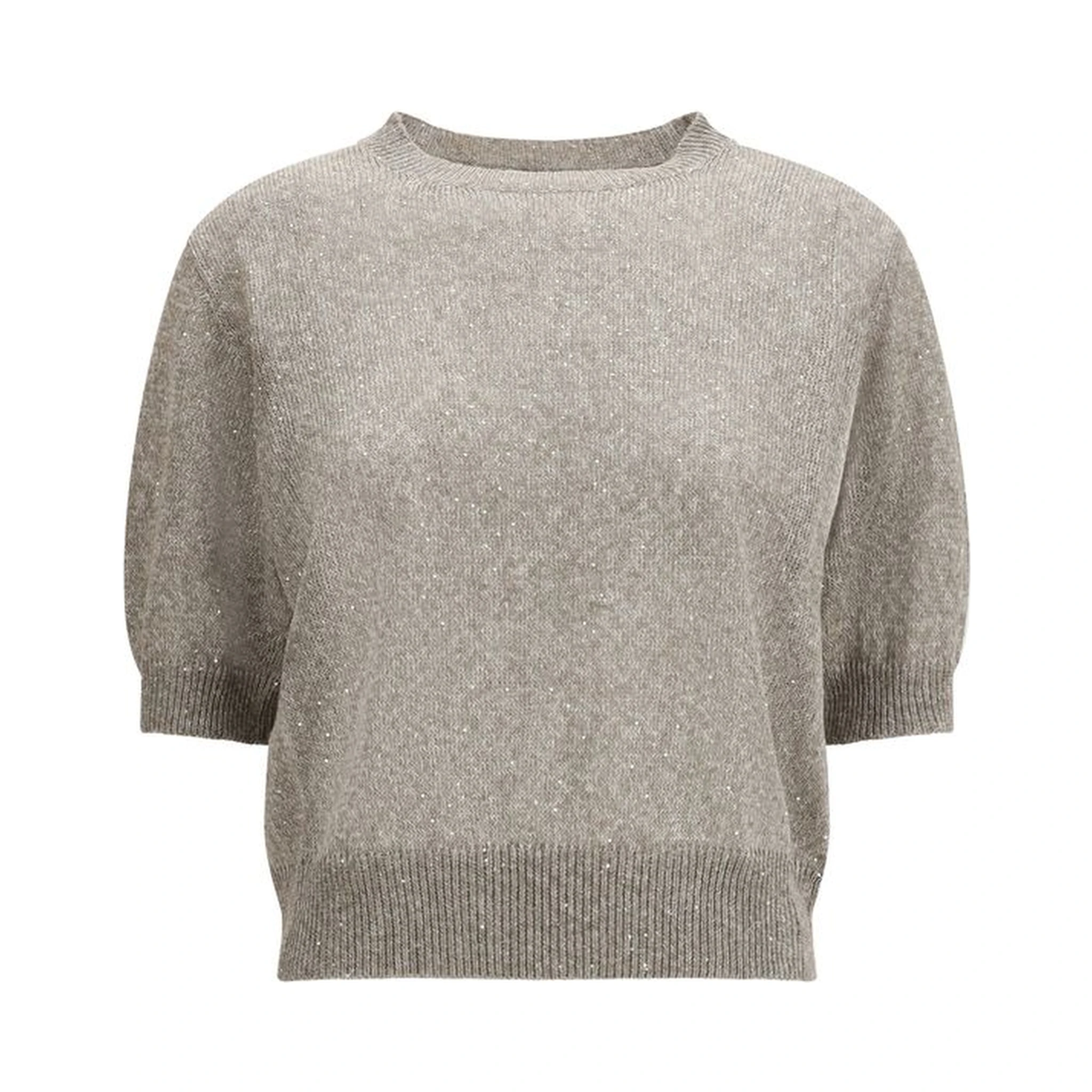 Brown Cotton Sweatshirt