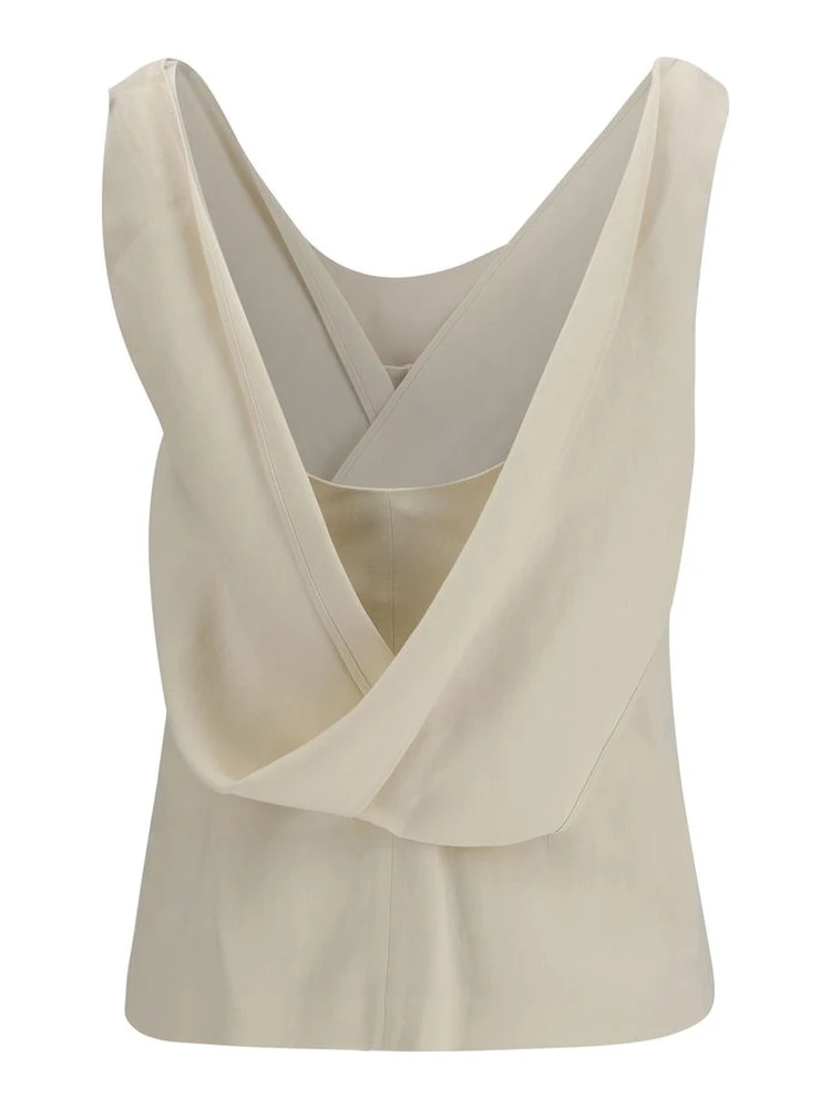 Beige Viscose Top alternative