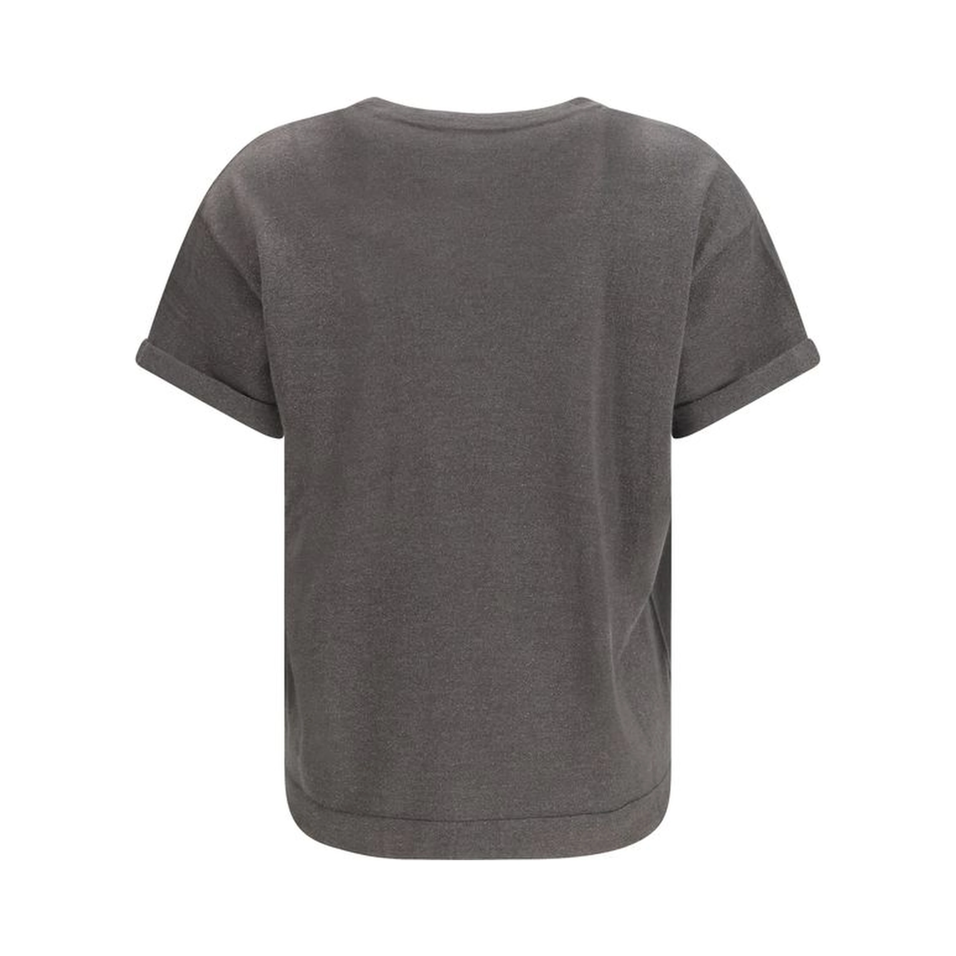Gray Nylon T-Shirt