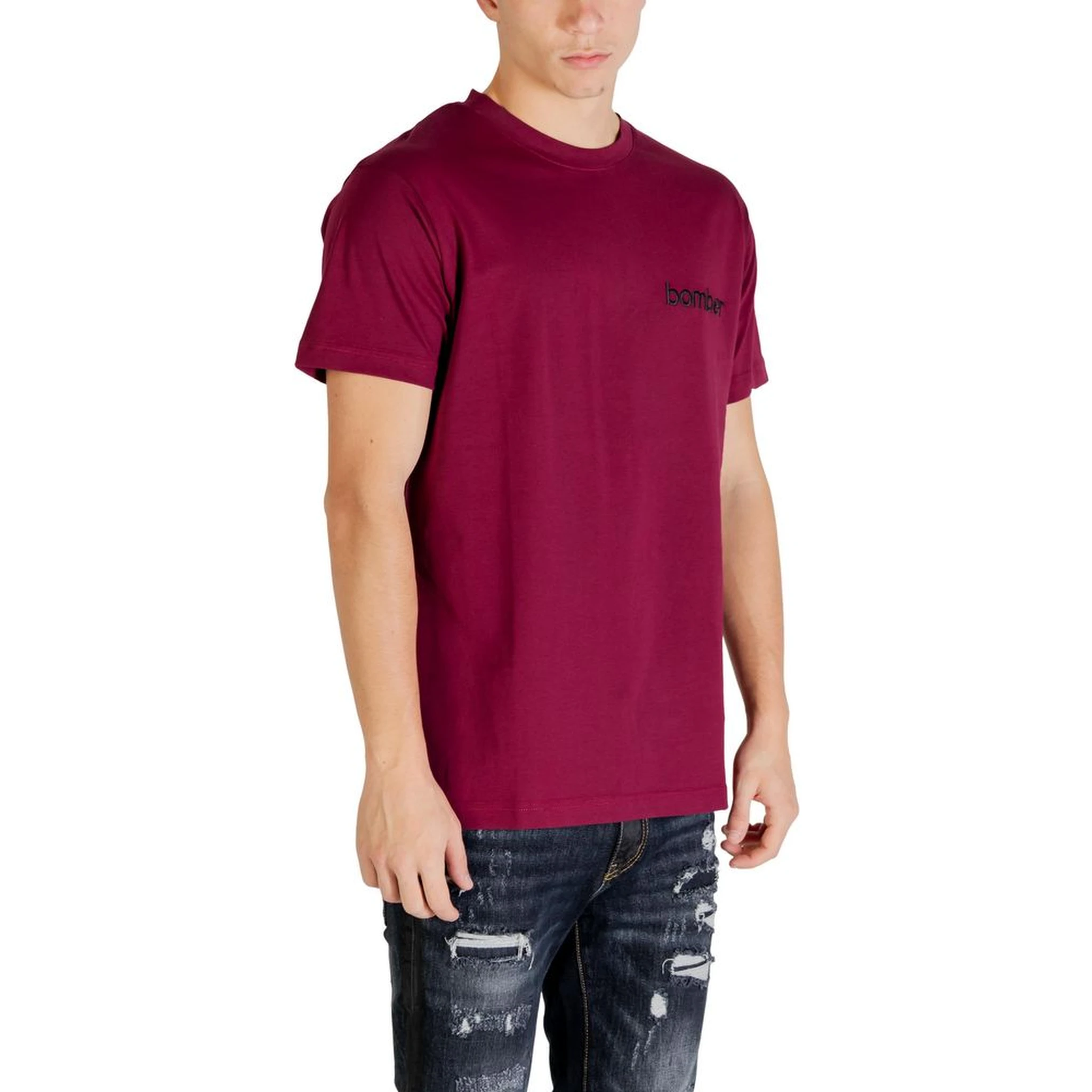 Bordeaux Cotton T-Shirt