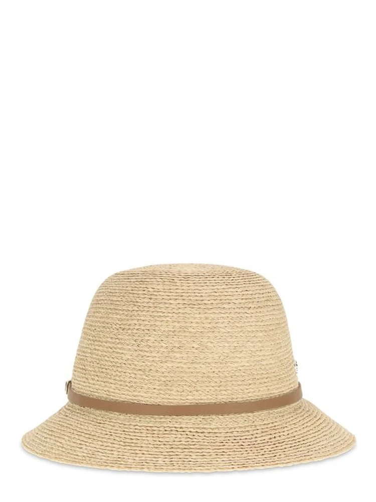 Beige Raffia Hat