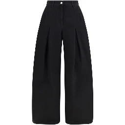 Black Cotton Jeans Denim