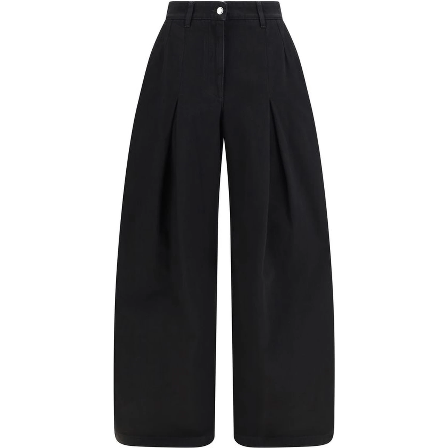 Black Cotton Jeans Denim