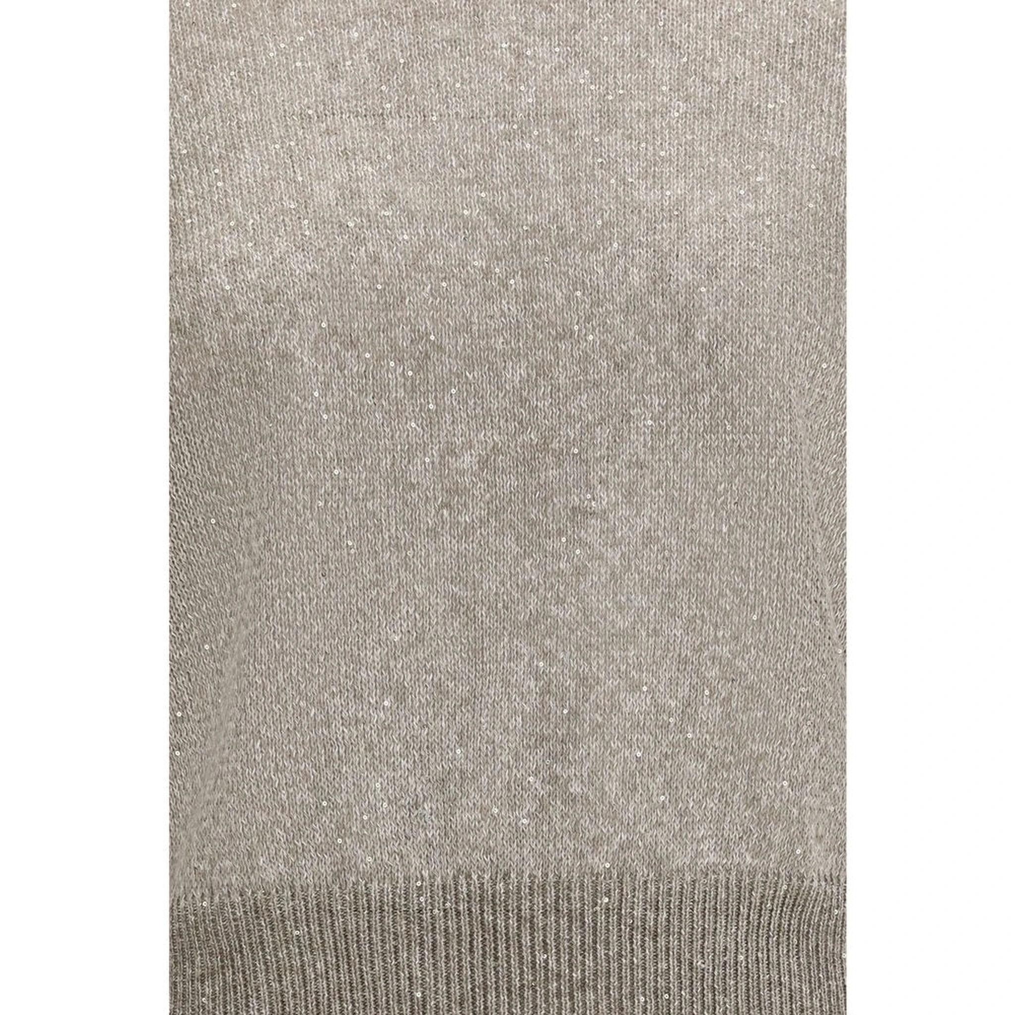 Brown Cotton Sweatshirt