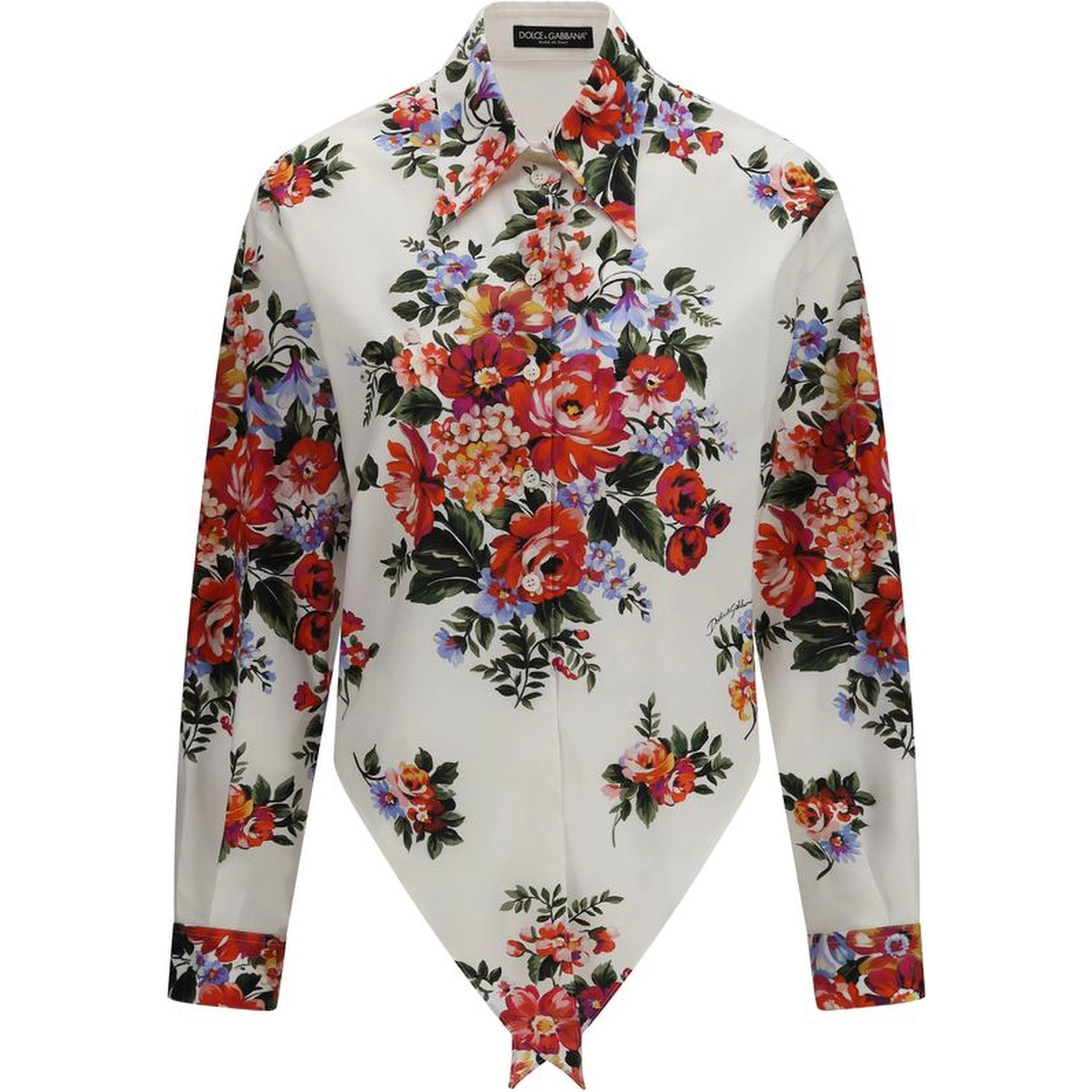 Multicolor Cotton Pattern Shirt