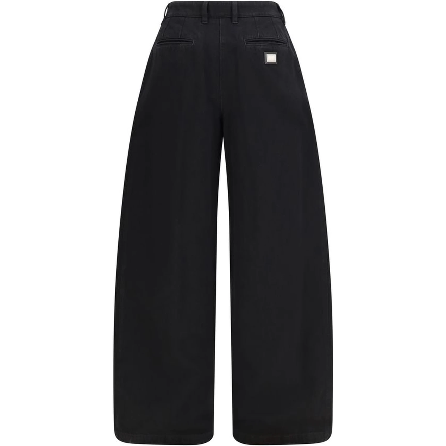 Black Cotton Jeans Denim