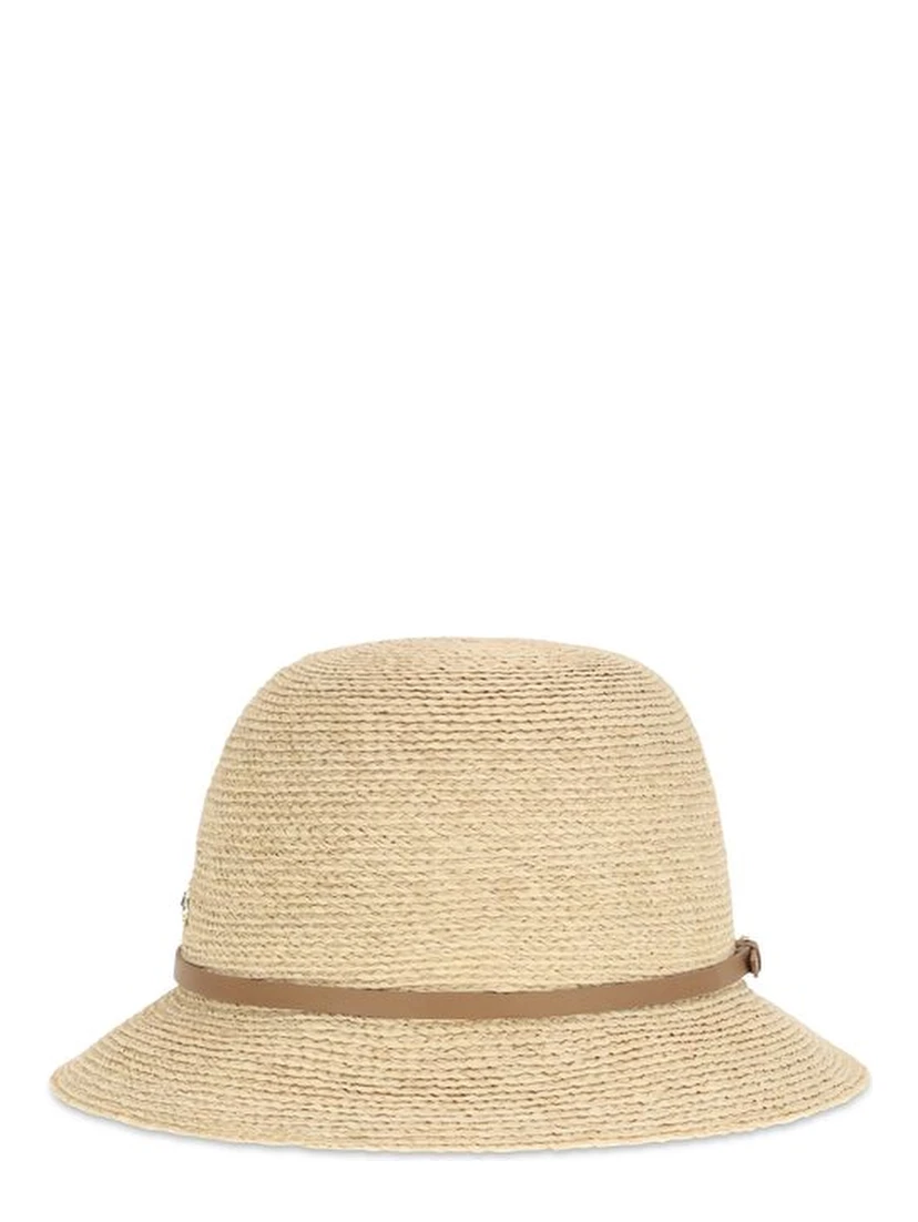 Beige Raffia Hat