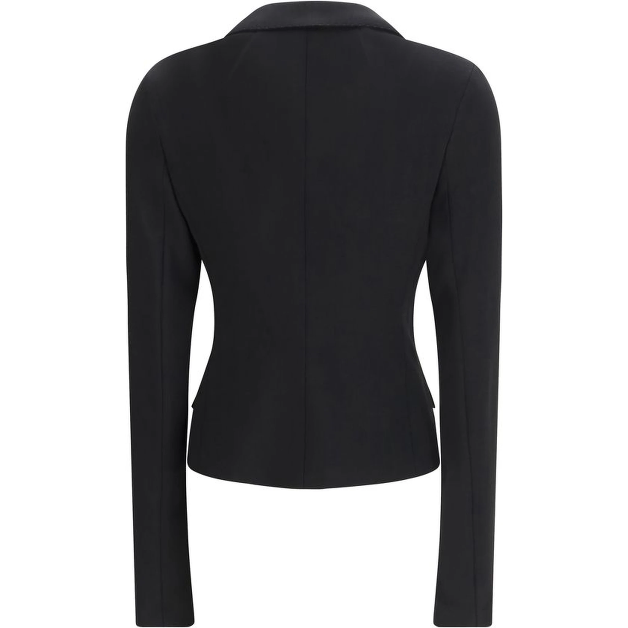 Black Fleece Wool Jackets And Coat