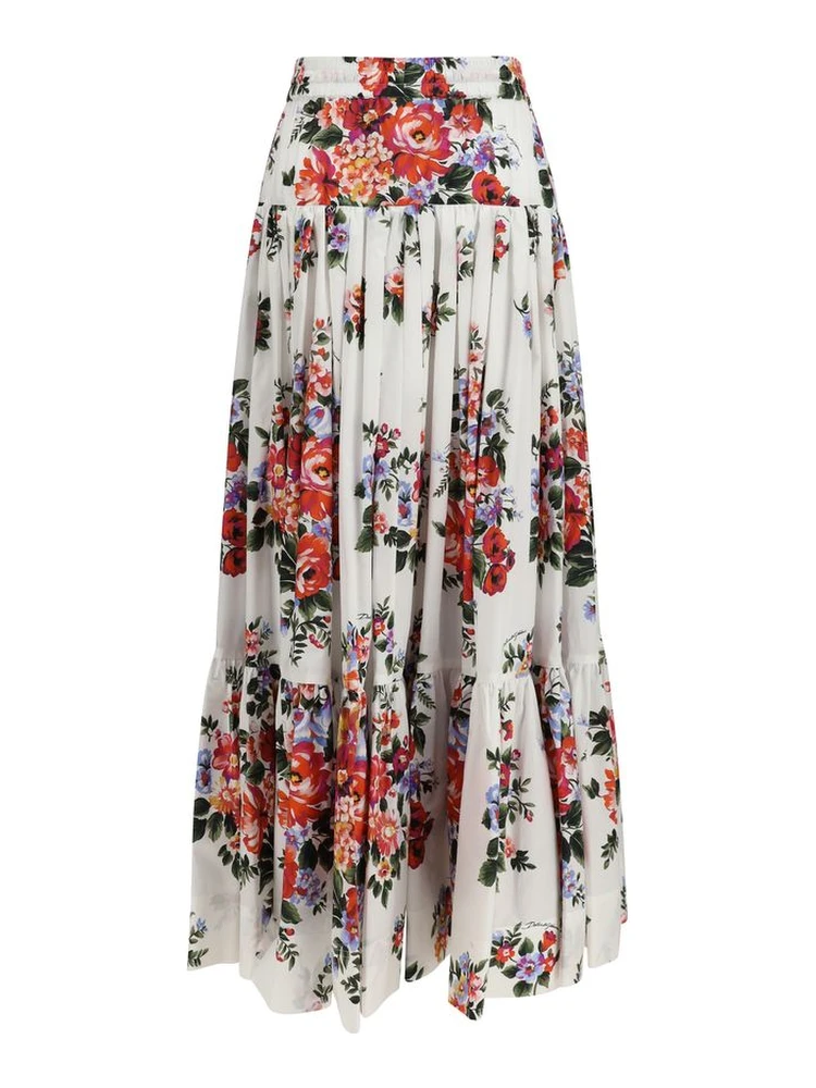 Multicolor Cotton Long Skirt alternative