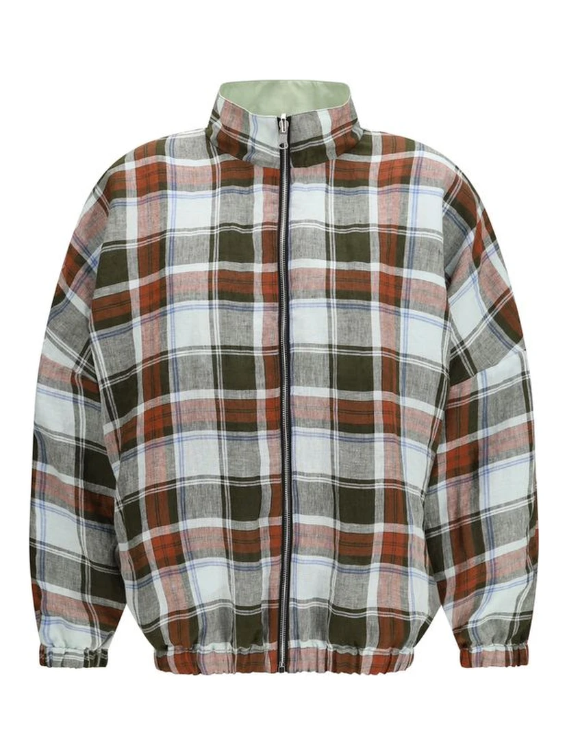Bordeaux Polyamide Shell Jacket