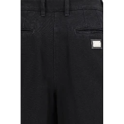 Black Cotton Jeans Denim