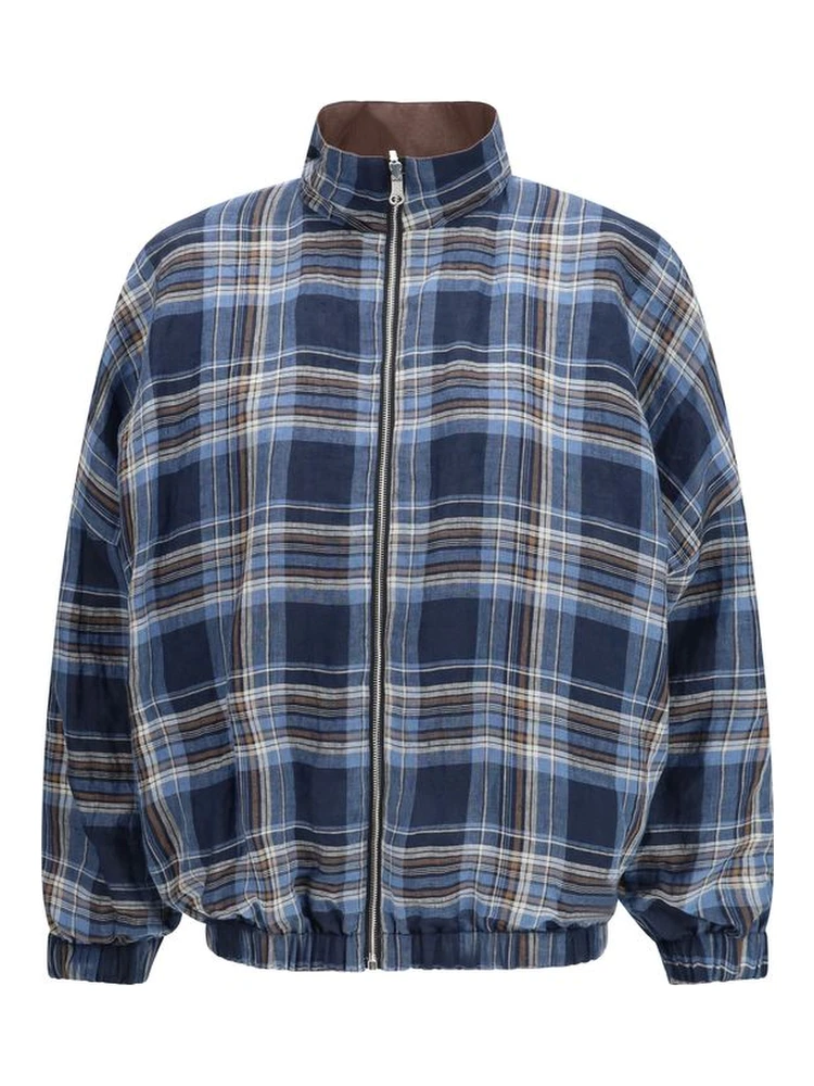 Brown Polyamide Bomber alternative