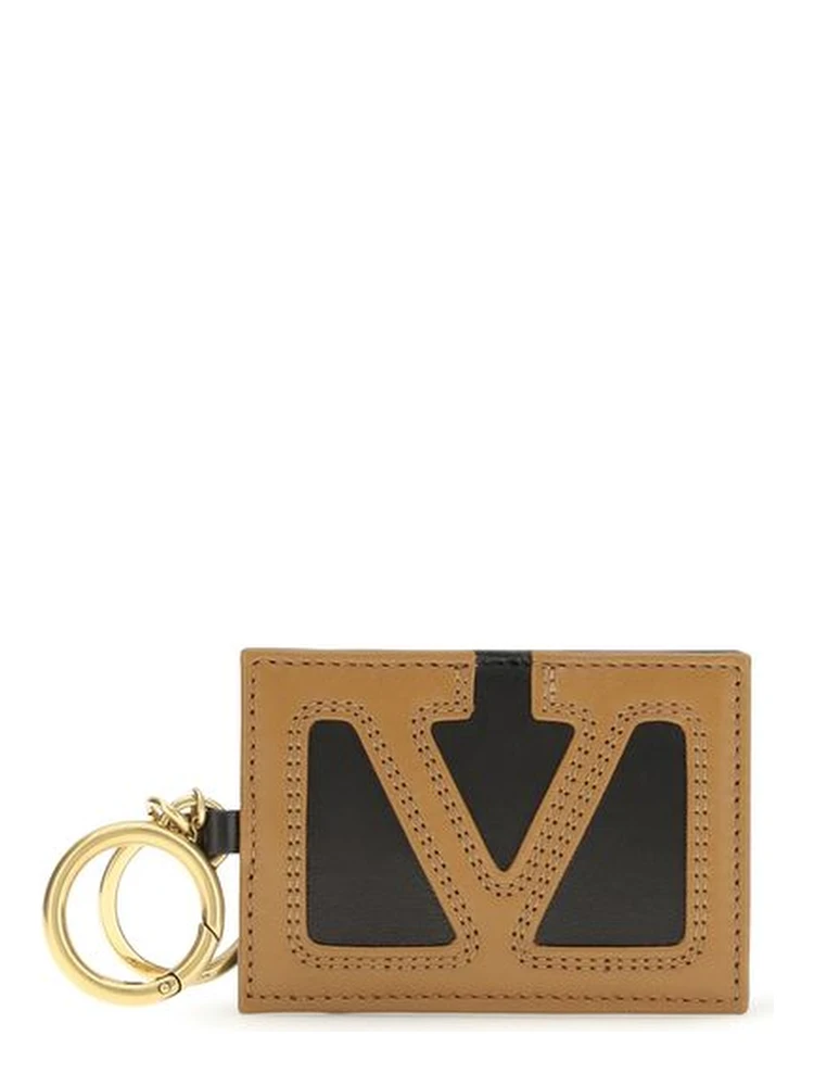 Multicolor Calf Leather Bos Taurus Keychain