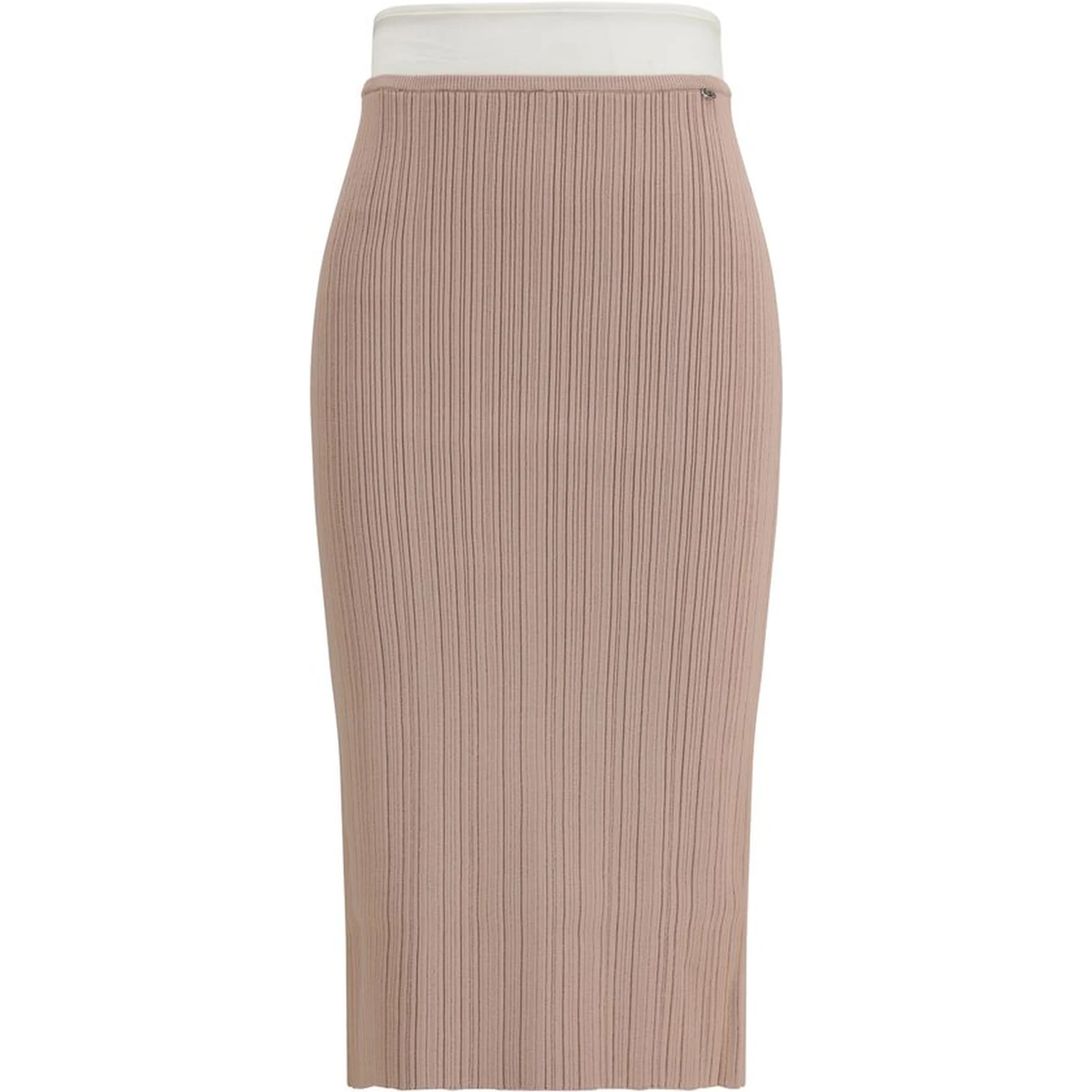 Multicolor Viscose Midi Skirt