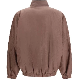 Brown Polyamide Bomber