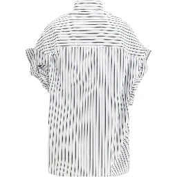 White Cotton Shortsleeve Shirt