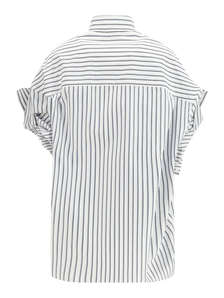 White Cotton Shortsleeve Shirt alternative