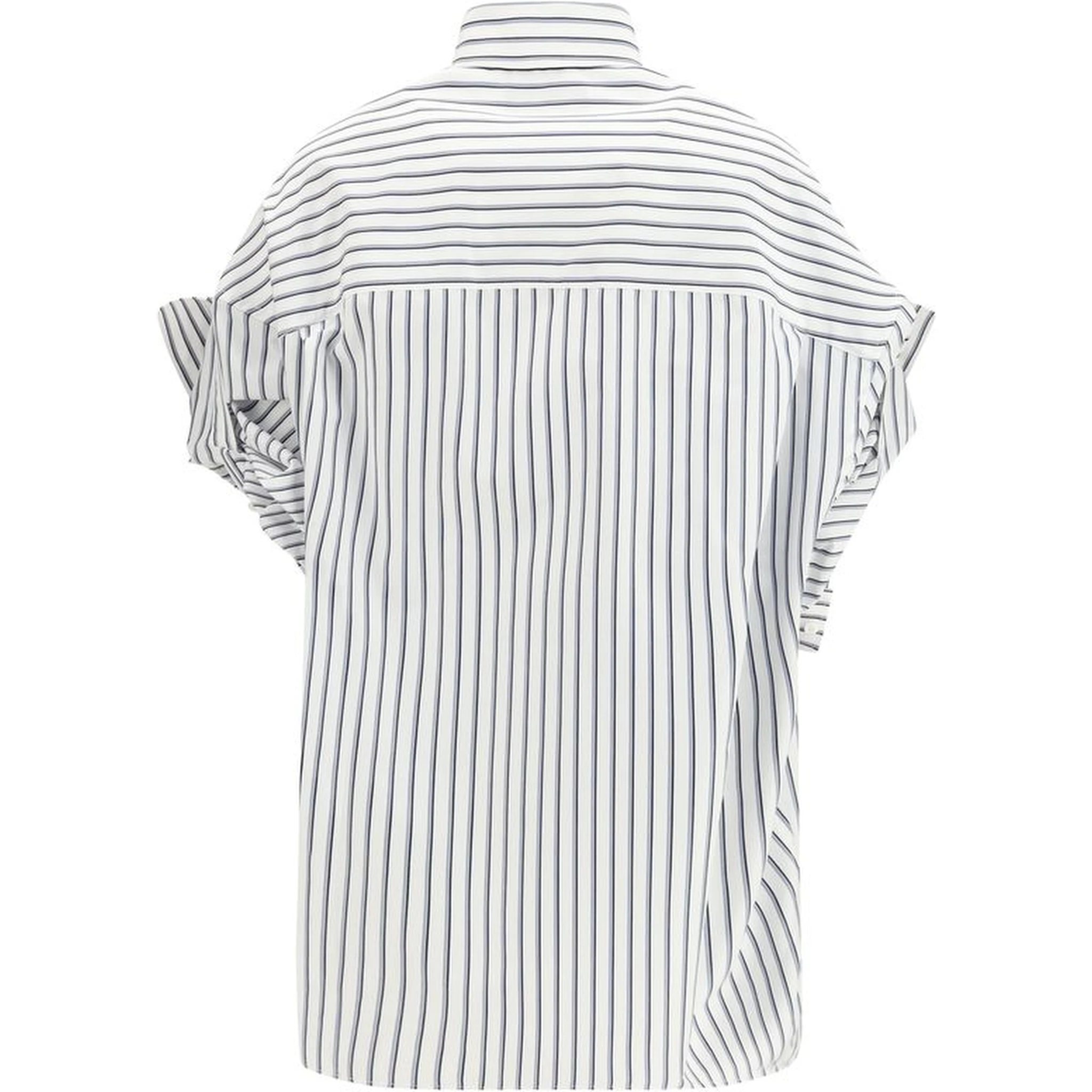 White Cotton Shortsleeve Shirt