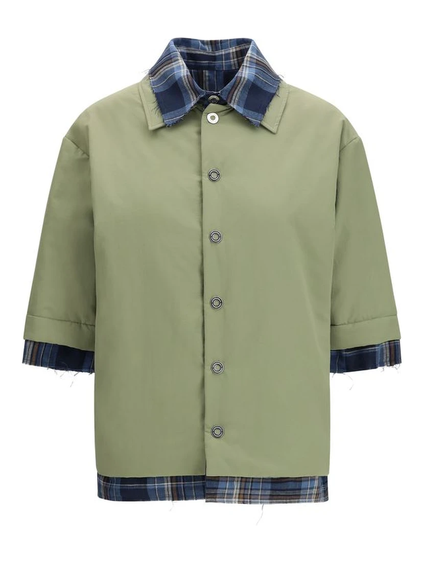 Bicolor Polyamide Jackets And Coat