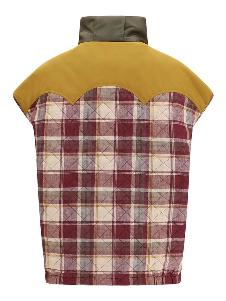 Red Polyamide Sleveless Jacket alternative