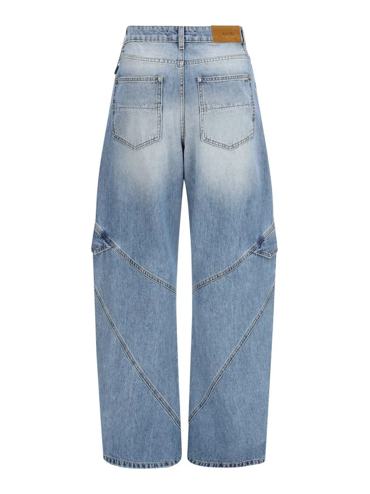 Blue Cotton Jeans Denim alternative
