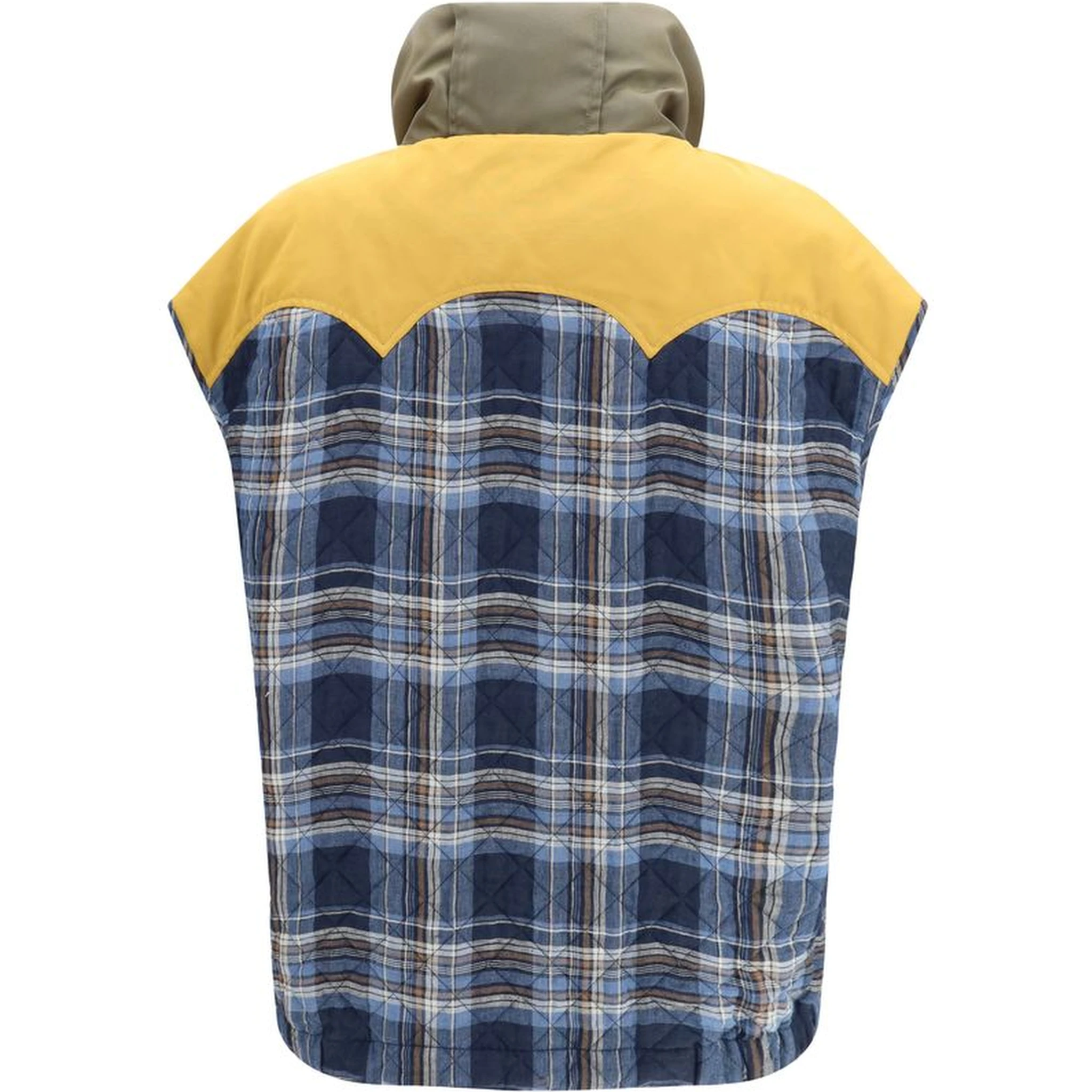 Blue Polyamide Jackets And Coat