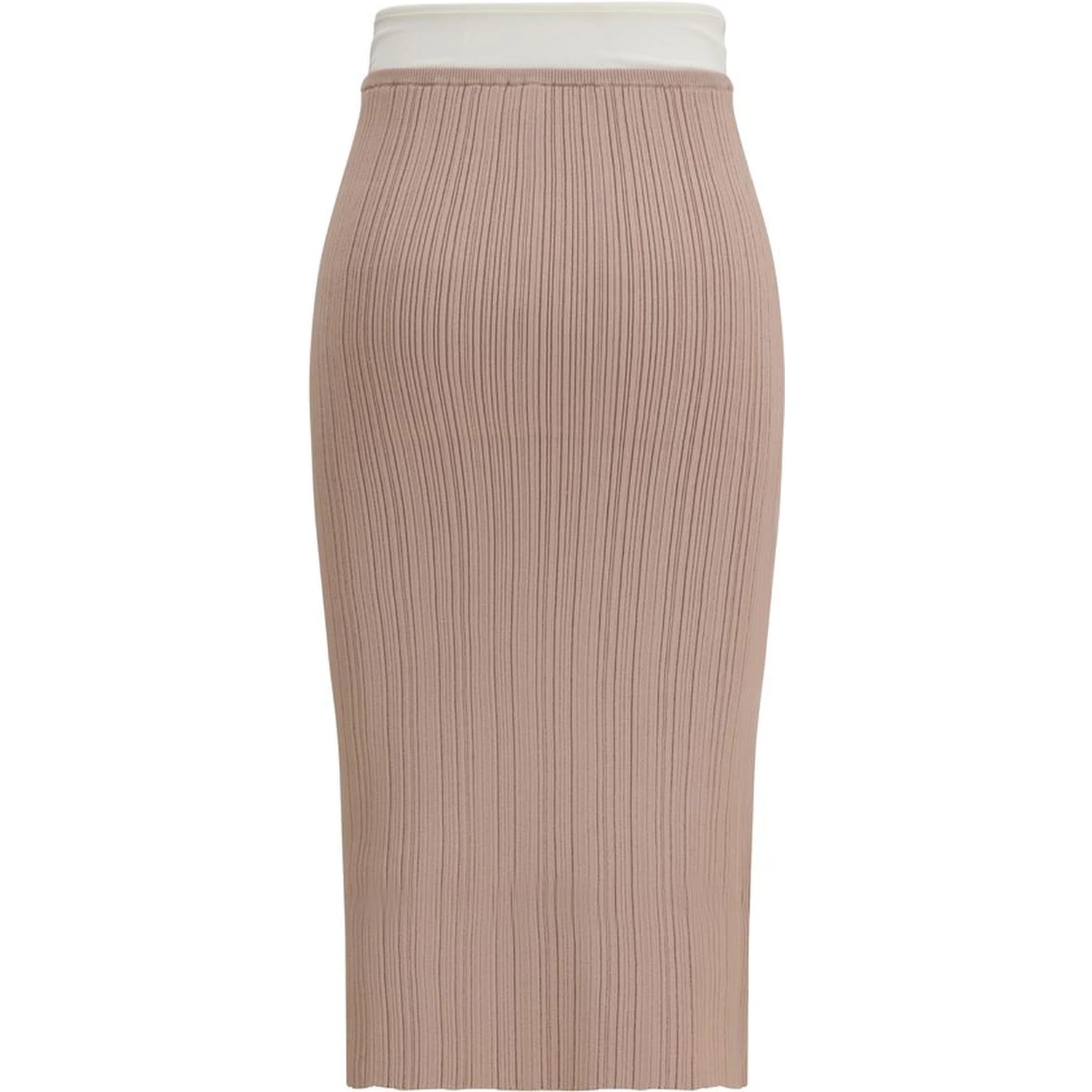 Multicolor Viscose Midi Skirt