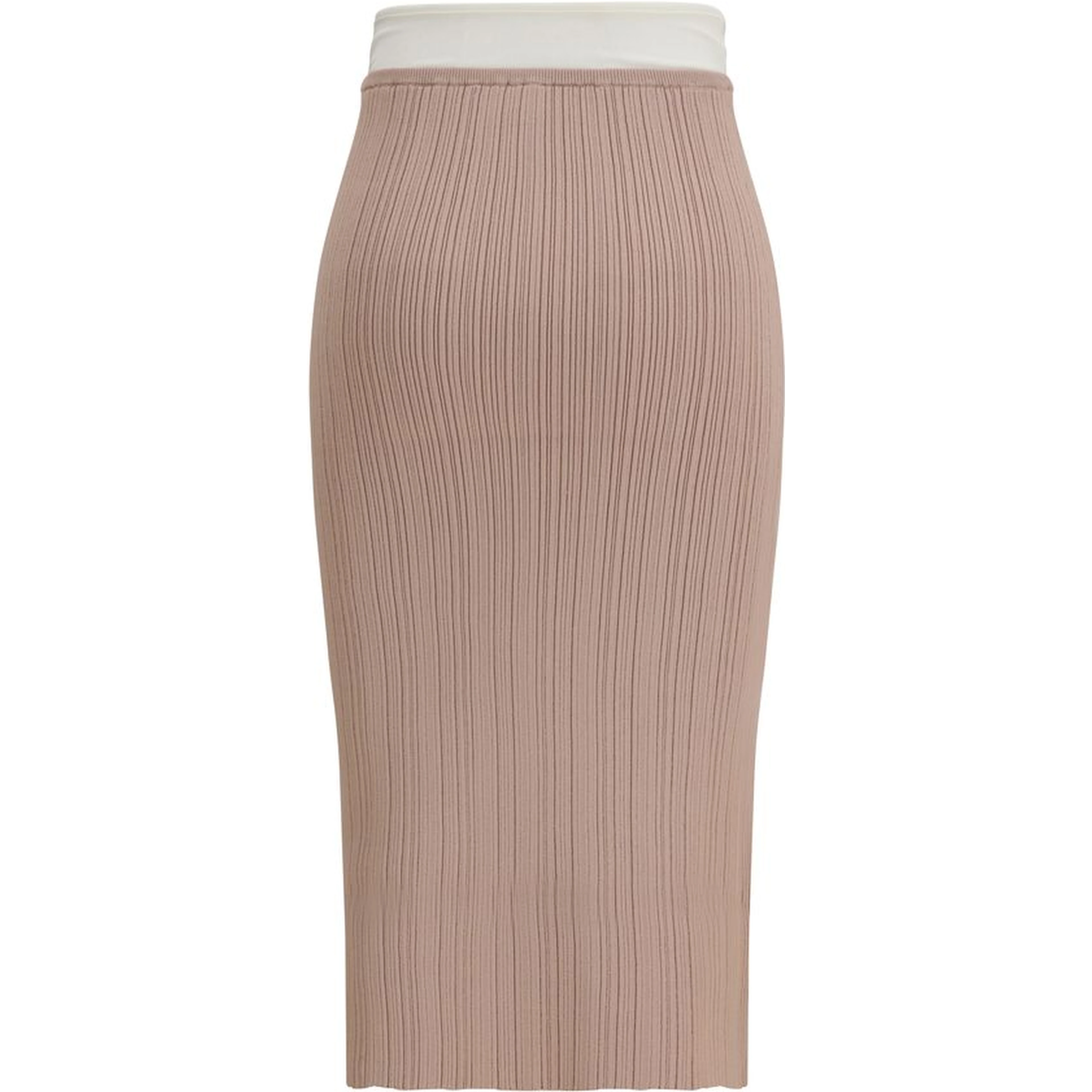 Multicolor Viscose Midi Skirt