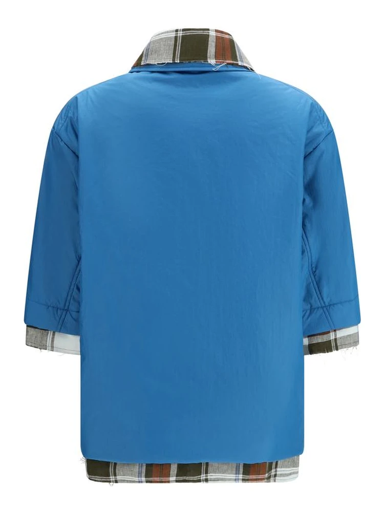 Blue Polyamide Dress Shirt alternative