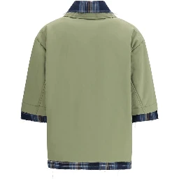 Bicolor Polyamide Jackets And Coat