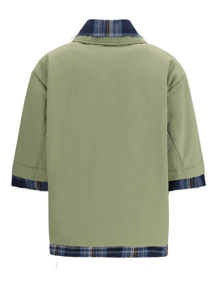 Bicolor Polyamide Jackets And Coat alternative