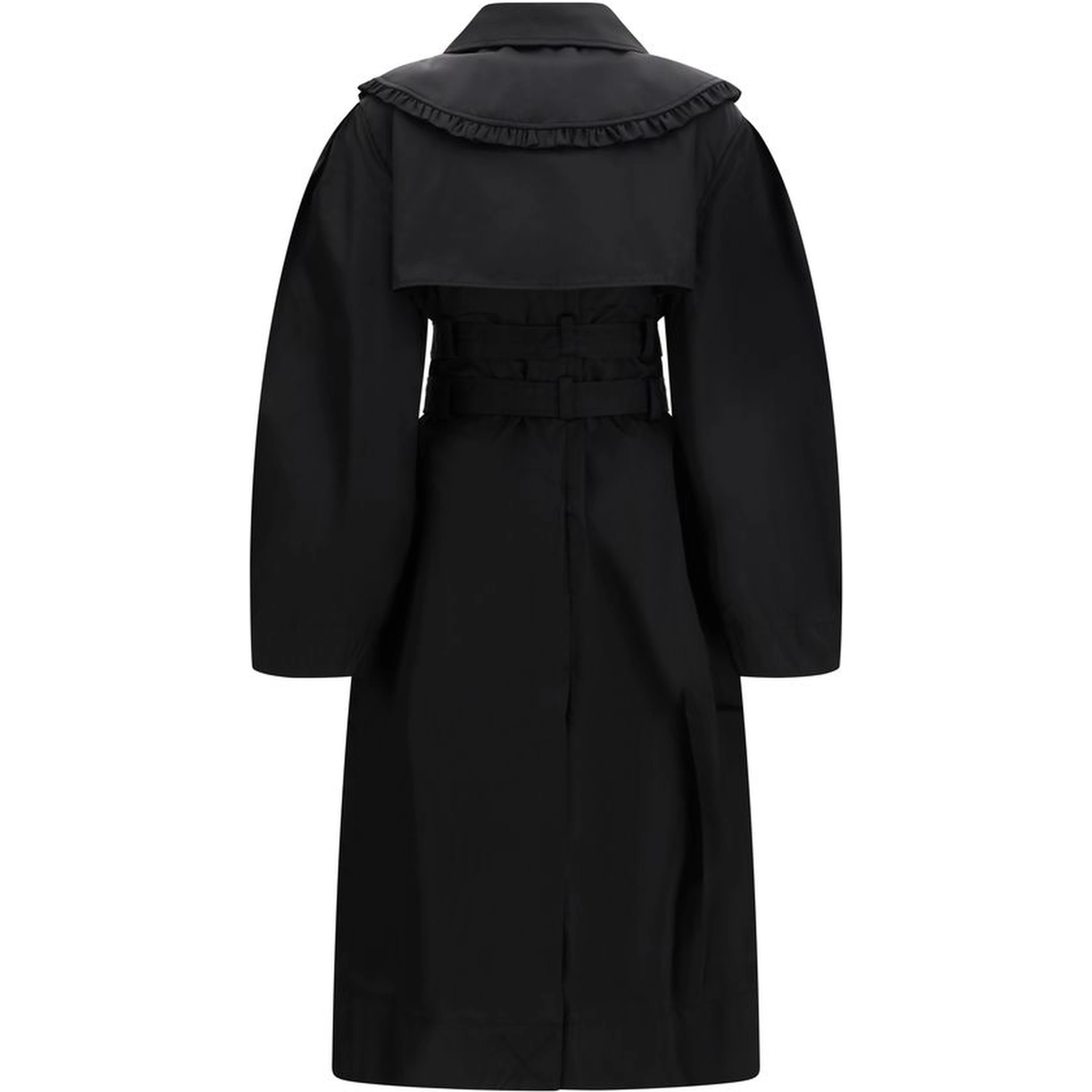 Black Nylon Coat