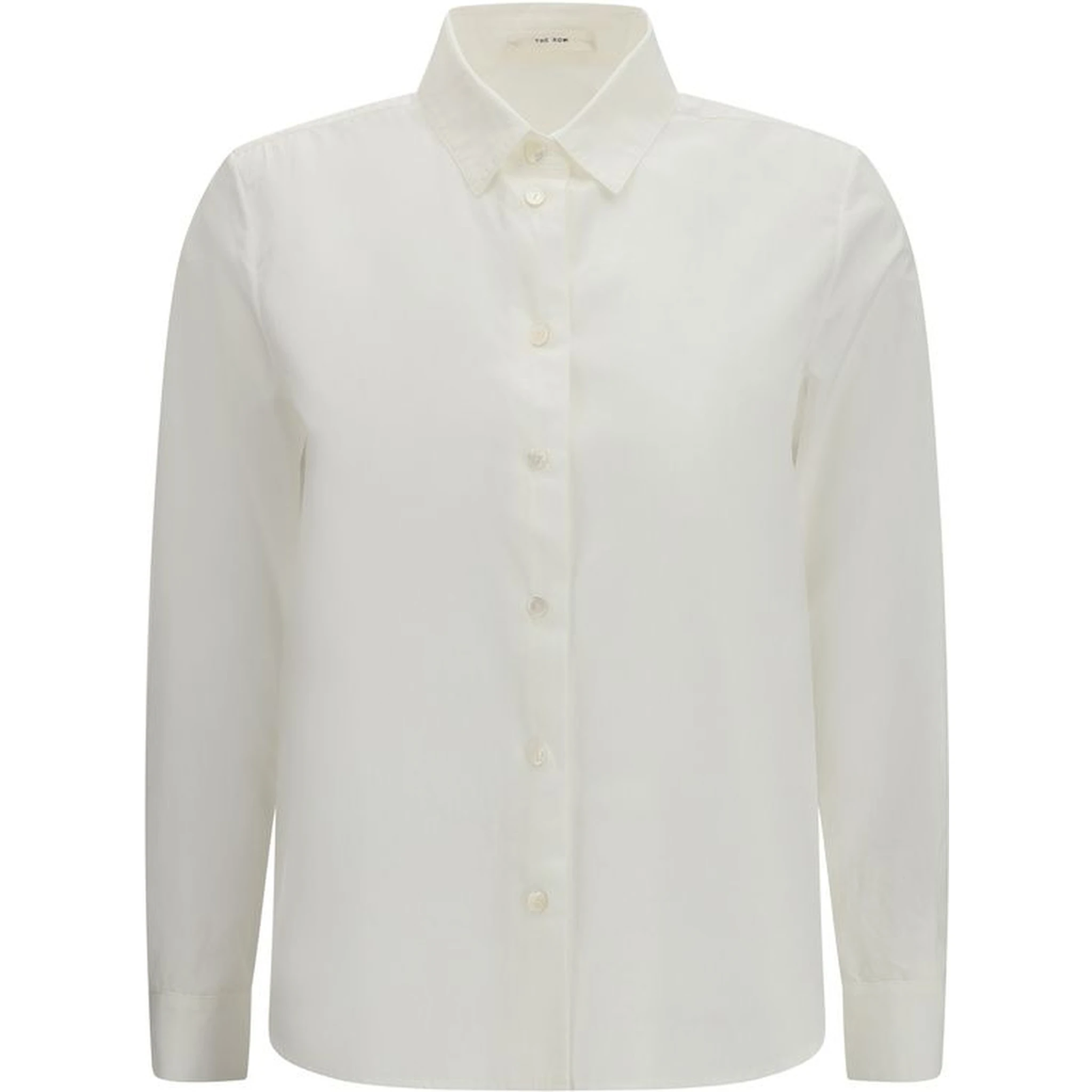 White Cotton Dress Shirt