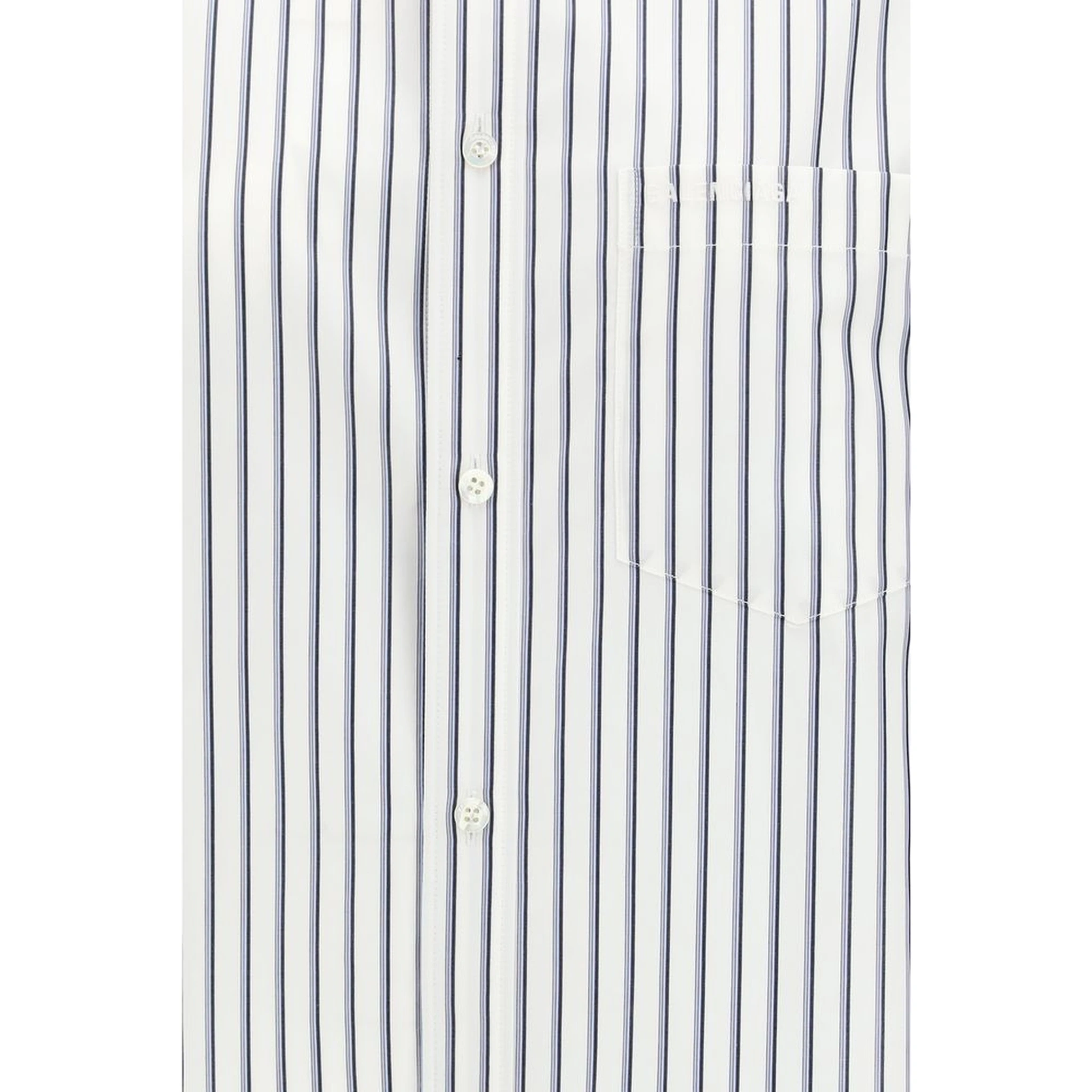 White Cotton Shortsleeve Shirt