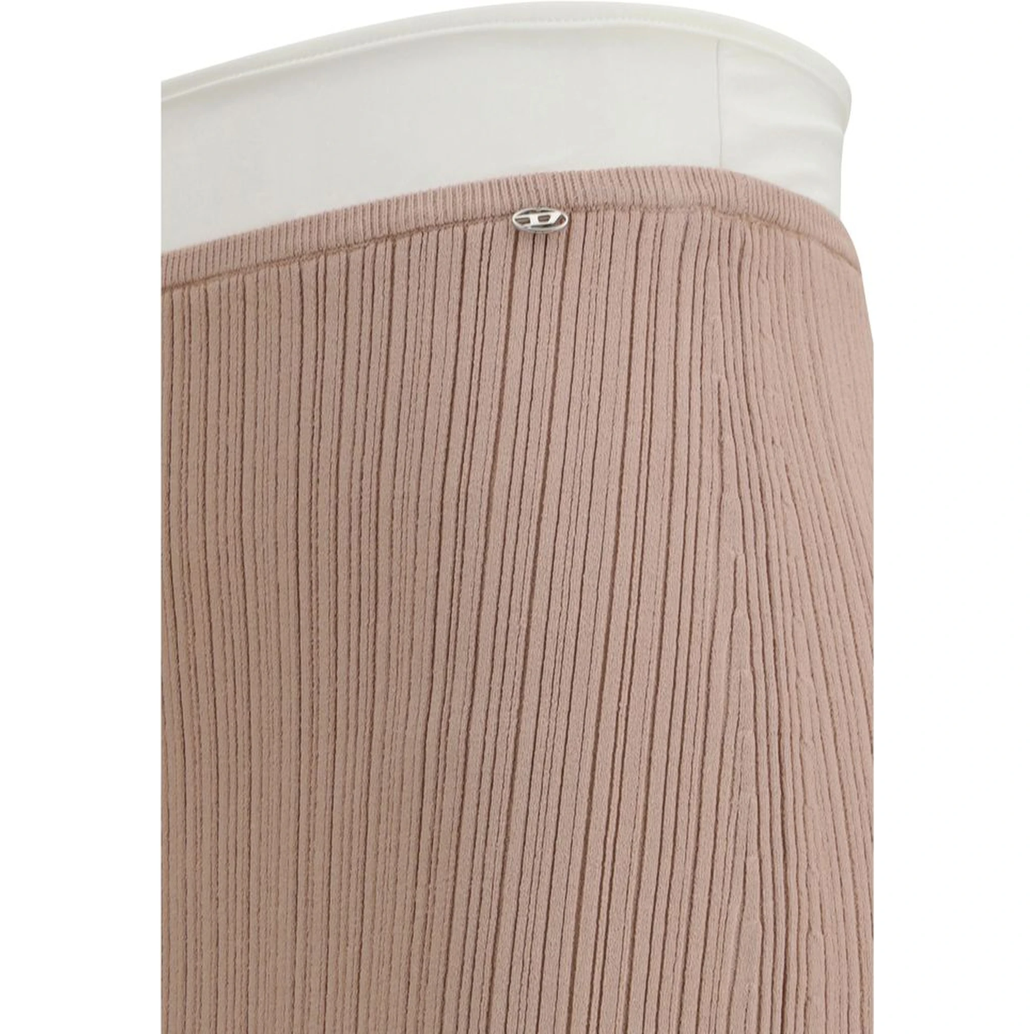 Multicolor Viscose Midi Skirt