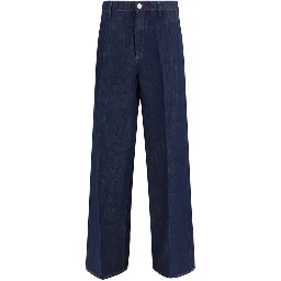 Blue Cotton Bermuda Shorts