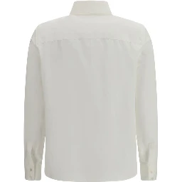 White Cotton Dress Shirt