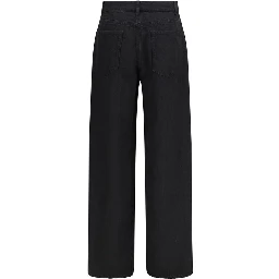 Black Linen Jeans Denim