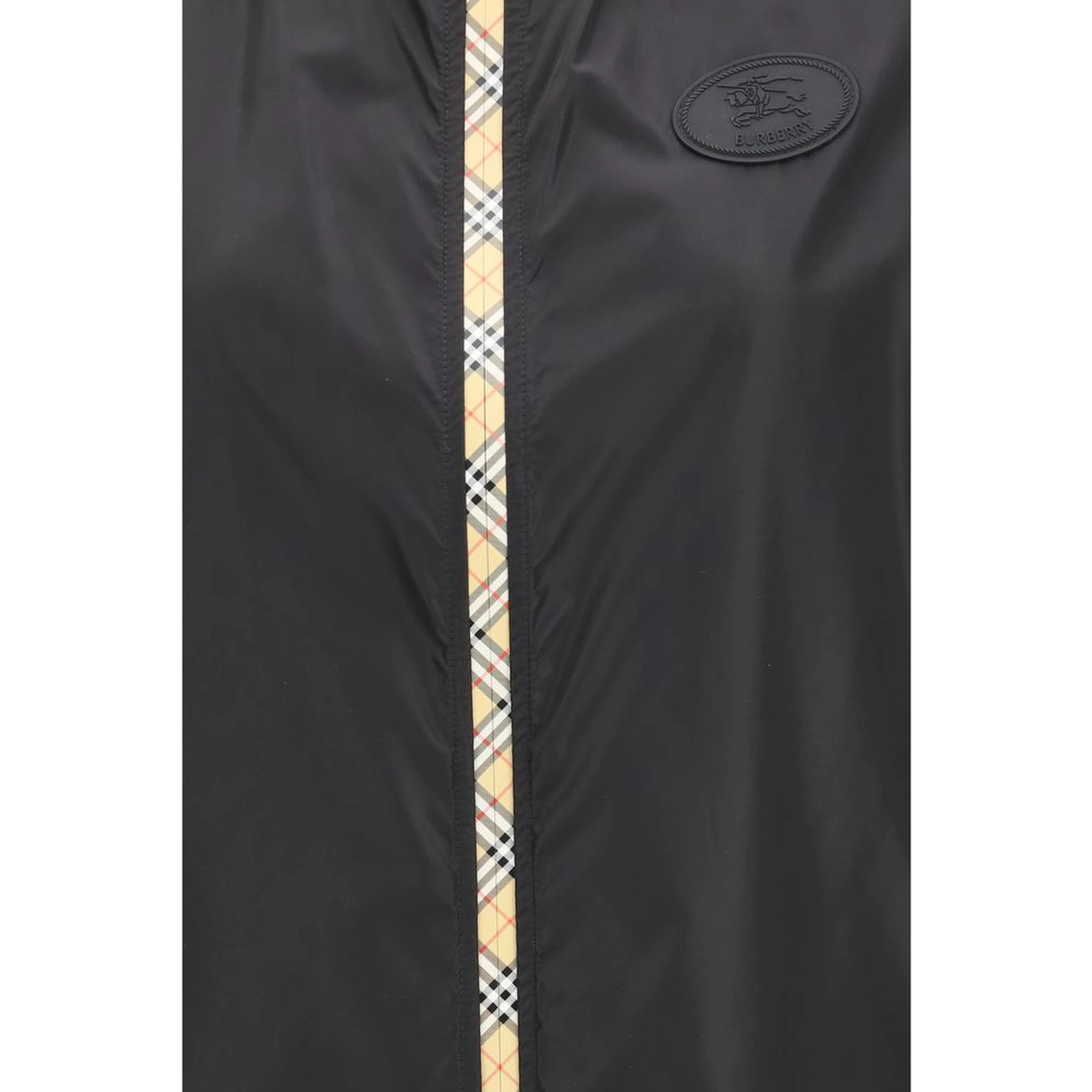 Black Polyamide Coat