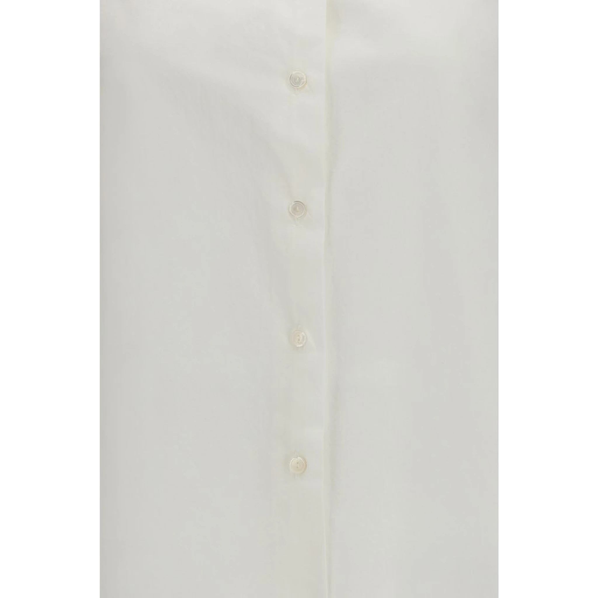 White Cotton Dress Shirt