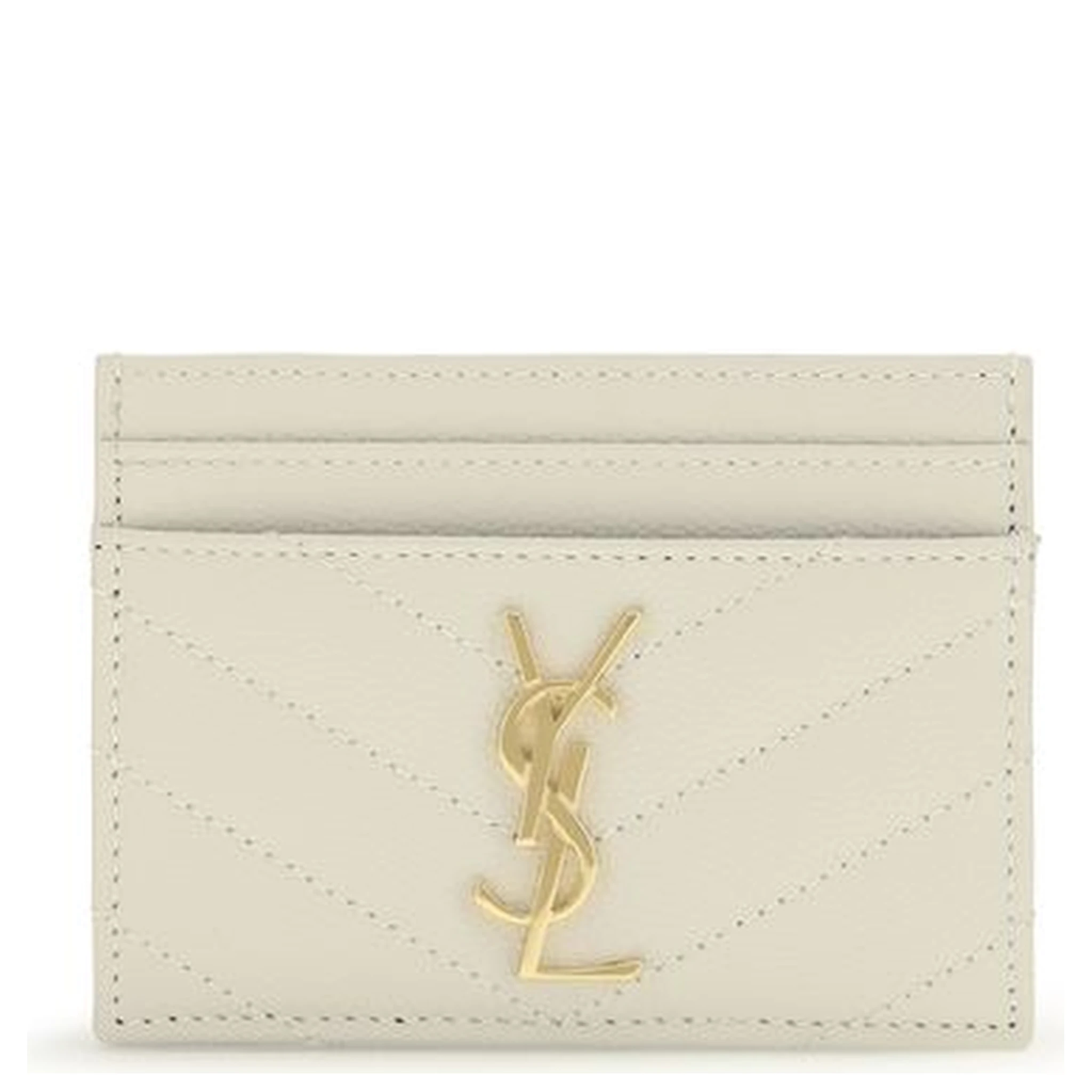 محفظة بوس توروس من جلد العجل البيج